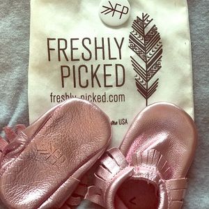 Freshly picked moccasins